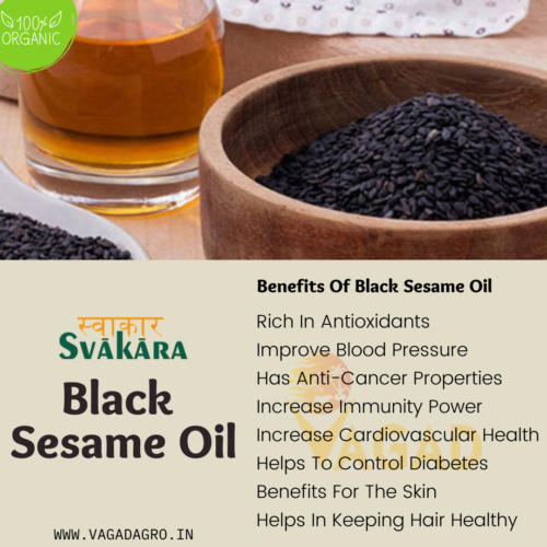Benefits Of Black Sesame Oil - Vagad Agro Services
