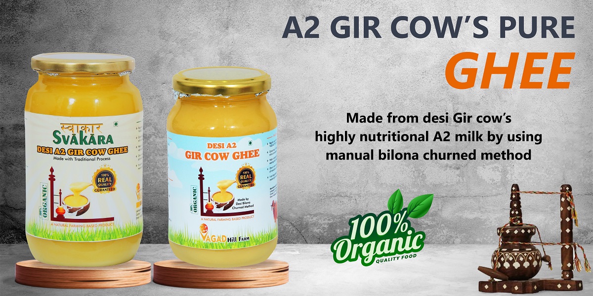 Svakara Organic A2 Gir Cow Ghee